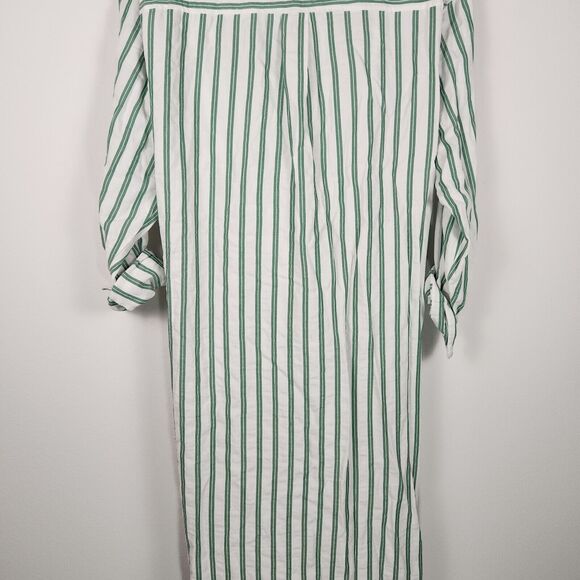 Universal Thread Green and White Striped Maxi Dress - Picture 8 of 10
